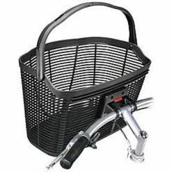 Kurv Front Kunststof KLICKFIX Lamello Sort