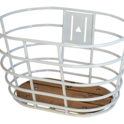 28" Grå Norden Kurv Med Træbund