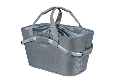 Basil 2Day Carry All Cykelkurv Grå MIK 3 Basil 2Day Carry All Cykelkurv Grå MIK