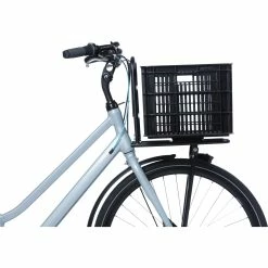 Basil Crate Recycled Kasse Til Lad Eller Bagagebærer Sort 40L åben -Cykelanhængere Salgsbutik Basil Crate Recycled kasse til lad e 1661422463 02