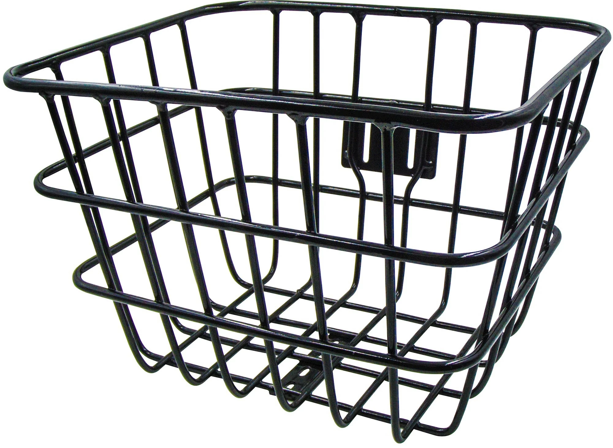 Bike Attitude Sort Aluminiumskurv 2 Bike Attitude Sort Aluminiumskurv