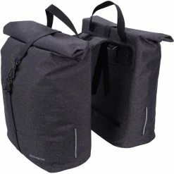 Con-Tec Contec Dobbelt Cykeltasker Aske Grå