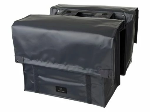 Fastrider Fastrider Double Cykeltaske MIK Grå -Cykelanhængere Salgsbutik Fastrider Fastrider Double Cykeltask 1621504020