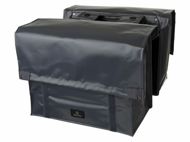 Fastrider Fastrider Double Cykeltaske MIK Grå 3 Fastrider Fastrider Double Cykeltaske MIK Grå