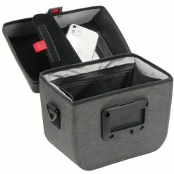 KLICKfix Aventour Styrtaske Grå -Cykelanhængere Salgsbutik KLICKfix Aventour Styrtaske Graa 1633079106 02