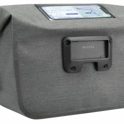 KLICKfix LightPack Max Styrtaske Grå -Cykelanhængere Salgsbutik KLICKfix LightPack Max Styrtaske Graa 1633080191 02