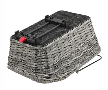 KLICKfix Kurv Til Bagagebærer Grå 4 KLICKfix Kurv Til Bagagebærer Grå - Billede 2