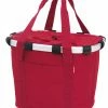 Klickfix Bikebasket Rød -Cykelanhængere Salgsbutik Klickfix Bikebasket Roed 1537517392