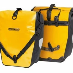 Ortlieb Back Roller Classic Sort/gul 2 Stk