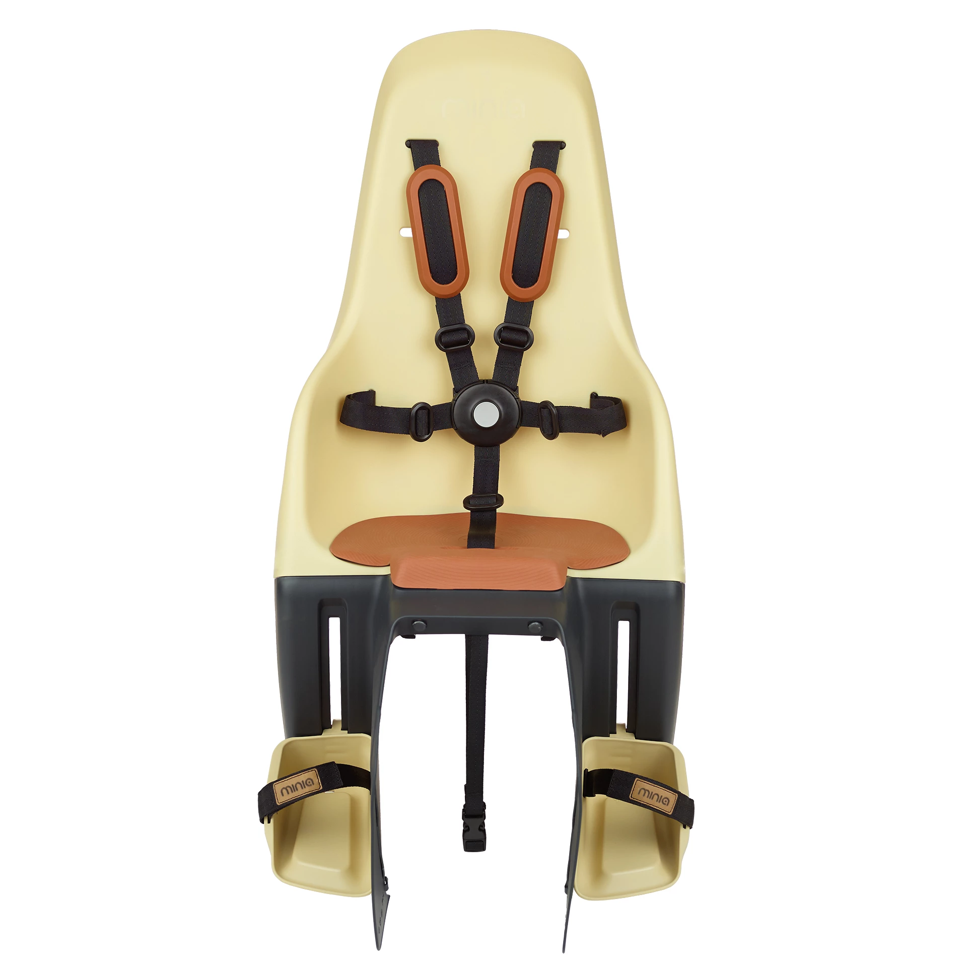 Polisport Minia Cykelstol Til Bagagebærer Moon Yellow 5 Polisport Minia Cykelstol Til Bagagebærer Moon Yellow - Billede 3