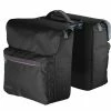 Racktime Ture Dobbelt Sidetaske Sort -Cykelanhængere Salgsbutik Racktime Ture Dobbelt Sidetaske sort 1522251266