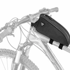 Topeak TopLoader Overrørstaske 0,75L Sort -Cykelanhængere Salgsbutik Topeak TopLoader Overroerstaske 075L 1598358344 02