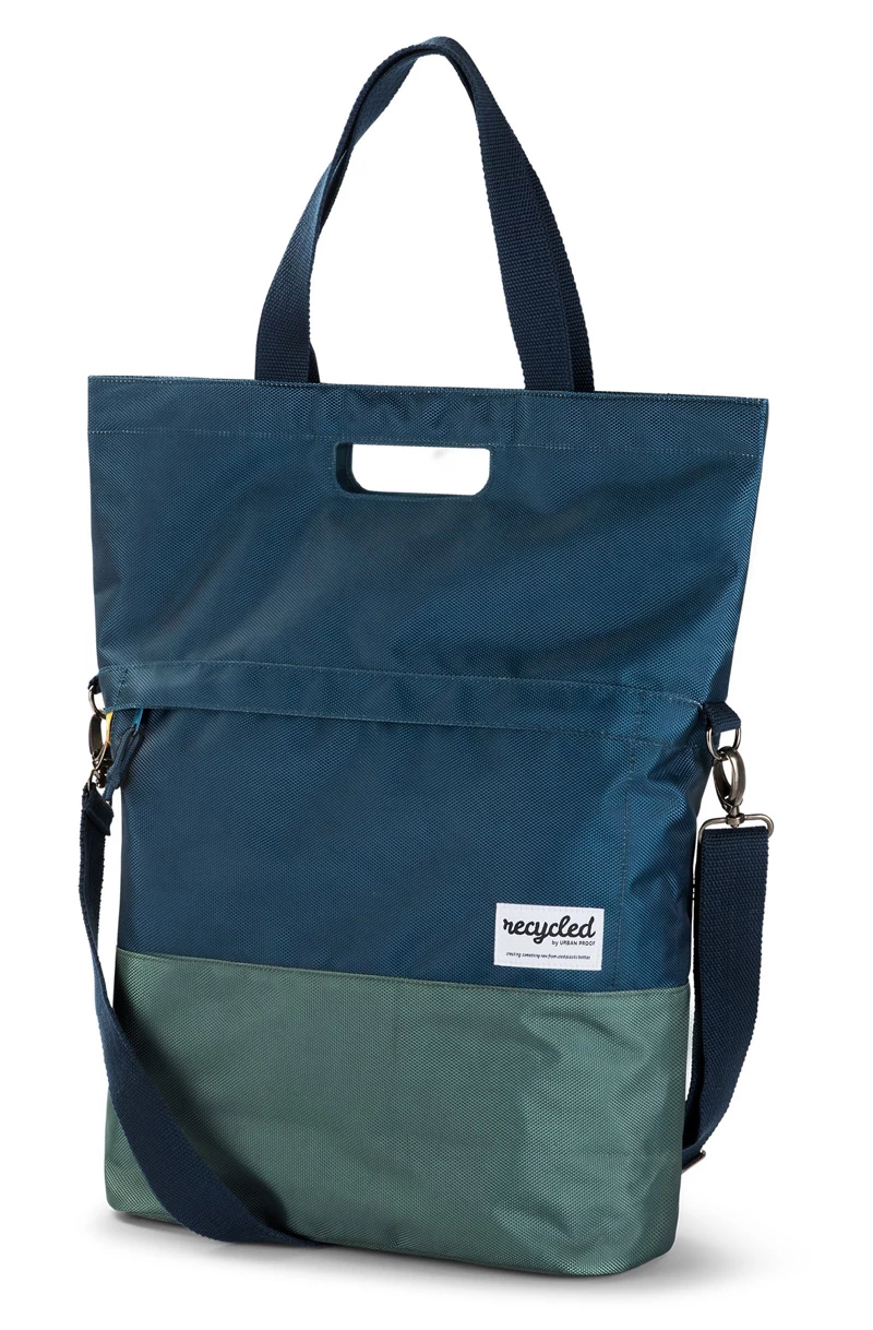 Urban Proof Shopper Cykeltaske 20 Liter Blå/Grøn 3 Urban Proof Shopper Cykeltaske 20 Liter Blå/Grøn