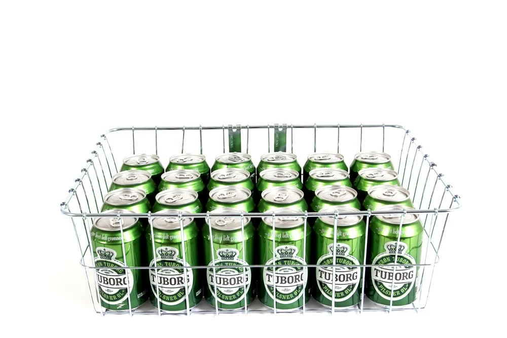 Wald Multifit Kurv 46x33x15cm Sølv 4 Wald Multifit Kurv 46x33x15cm Sølv - Billede 2