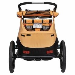 XLC Duo S Cykeltrailer Til 2 Børn Orange 14 XLC Duo S Cykeltrailer Til 2 Børn Orange -Cykelanhængere Salgsbutik XLC Duo S Cykeltrailer til 2 Boern Or 1654851789 04