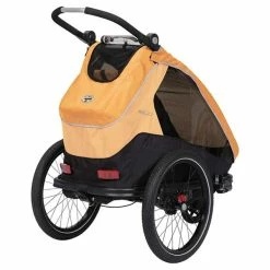 XLC Mono S Cykeltrailer Til 1 Barn Orange -Cykelanhængere Salgsbutik XLC Mono S Cykeltrailer til 1 Barn O 1654851931 03