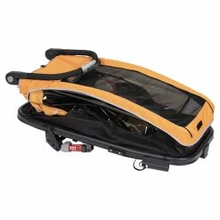 XLC Mono S Cykeltrailer Til 1 Barn Orange -Cykelanhængere Salgsbutik XLC Mono S Cykeltrailer til 1 Barn O 1654851931 06