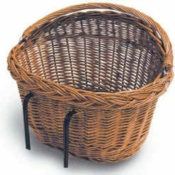 Basil Detroit Cykelkurv I Brun Flet
