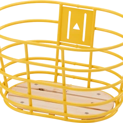 28" Gul Norden Kurv Med Træbund